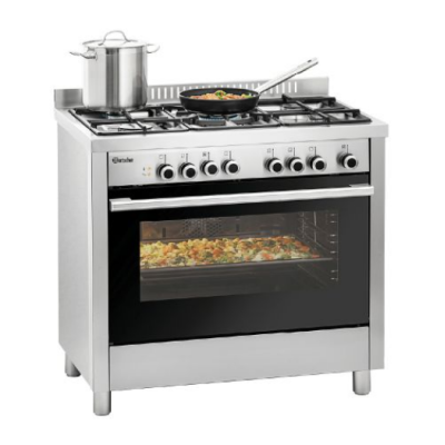  Κουζίνα αερίου 5 εστιών με φούρνο ηλεκτρικό multifunction 1519821